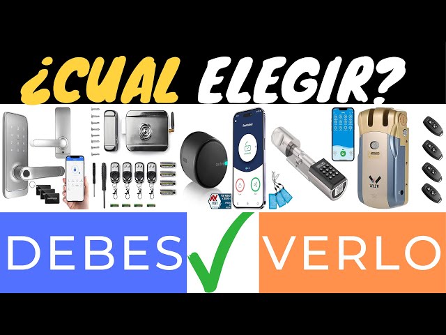 Vídeo relacionado con All Home Basics Cerradura Invisible de seguridad con control remoto - para puerta exterior o interior con 4 mandos antirrobo y antiokupas, Negro