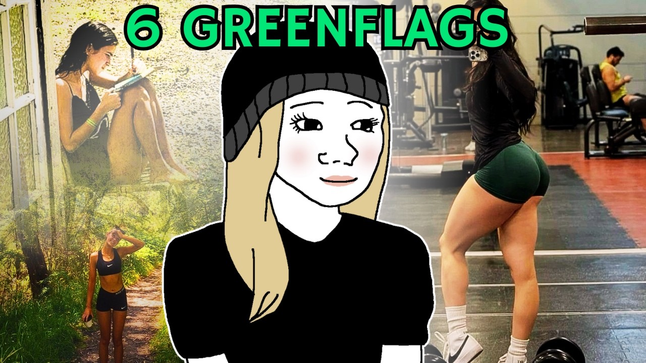 6 GREENFLAGS FEMININAS (fique com essa mulher)