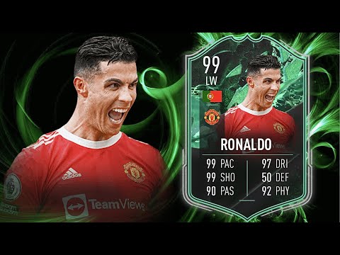 FIFA 22: CRISTIANO RONALDO 99 SHAPESHIFTER PLAYER REVIEW I FIFA 22 ULTIMATE TEAM
