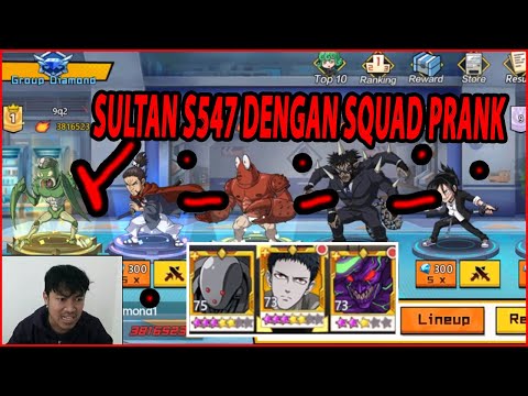 🔥🔥ARENA SULTAN SERVER 547 TAK TERKALAHKAN DENGAN SQUAD MAINSTREAM!! - ONE PUNCH MAN The Strongest
