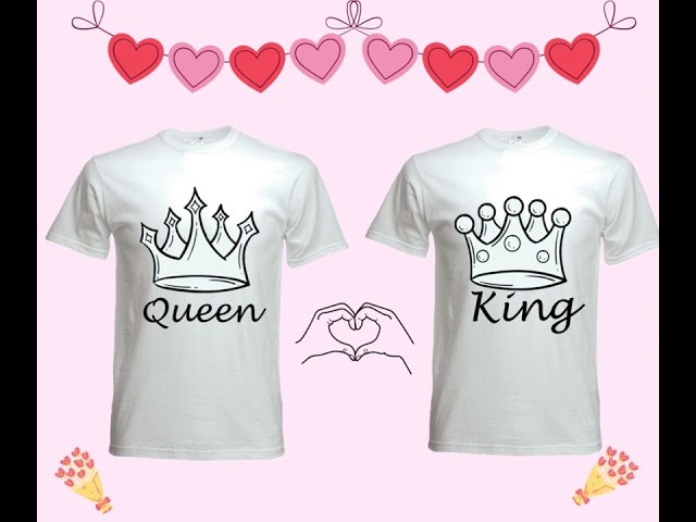 Vídeo relacionado con EVYRE | Pack Camisetas Personalizadas para Parejas | Regalos San Valentín Hombre y Mujer | Diseño Romántico | 100% Algodón | Regalo Personalizado para Aniversario o Día de los Enamorados, Popeye
