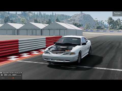 Drag strip mustang Sn95 351w 250 nitrous shot