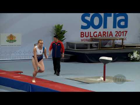 KOZIARSKA Daryna (UKR) - 2017 Trampoline Worlds, Sofia (BUL) - Qualification Tumbling Routine 1