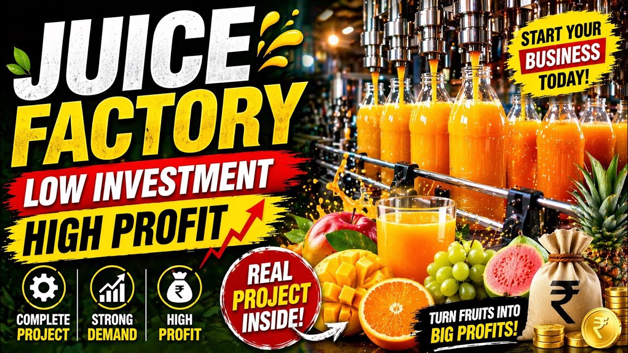 Fruit Juice Business & Factory Tour