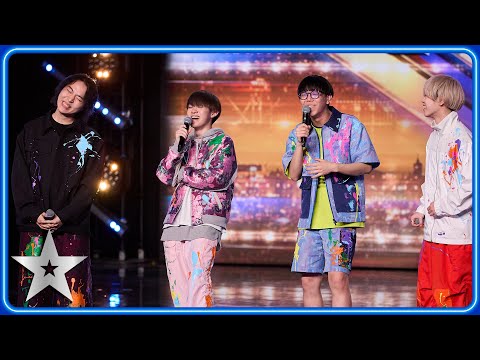 Sarukani branded the "Beatboxing Beatles" in CINEMATIC performance | Auditions | BGT 2024