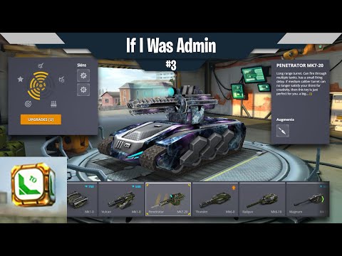 NEW TURRET 'PENETRATOR' !!! - 2021 If I Was Admin #3 - Tanki Online