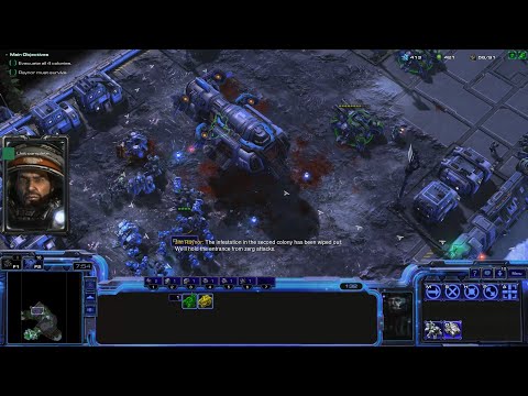 StarCraft 2 Custom Campaign: Contract Mission 1 - Babysitters (WIP)