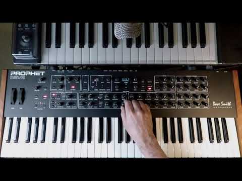 An afternoon with the Prophet Rev2 (basic patch design, making a pad)