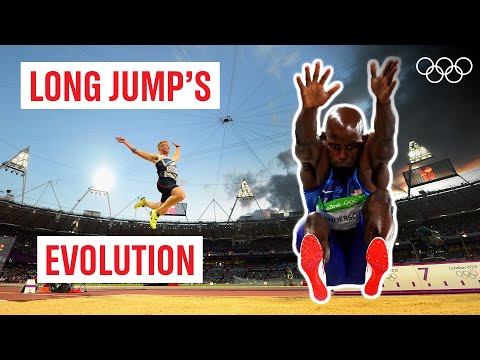Evolution of the Men’s Long jump at the Olympics!