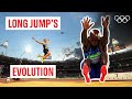 Evolution of the Men’s Long jump at the Olympics!