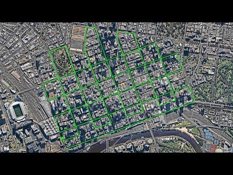 Cycling Melbourne: Crisscrossing the Hoddle Grid | July 2018