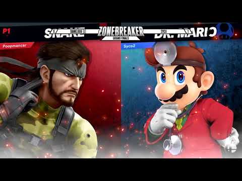 Syco (Dr.Mario) vs DankLouie [L] (Snake/Wolf) | Grand Finals | Zonebreaker #15