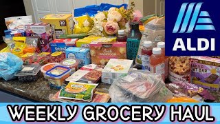 ALDI *NEW* Weekly Finds Grocery Haul + Meal Plan