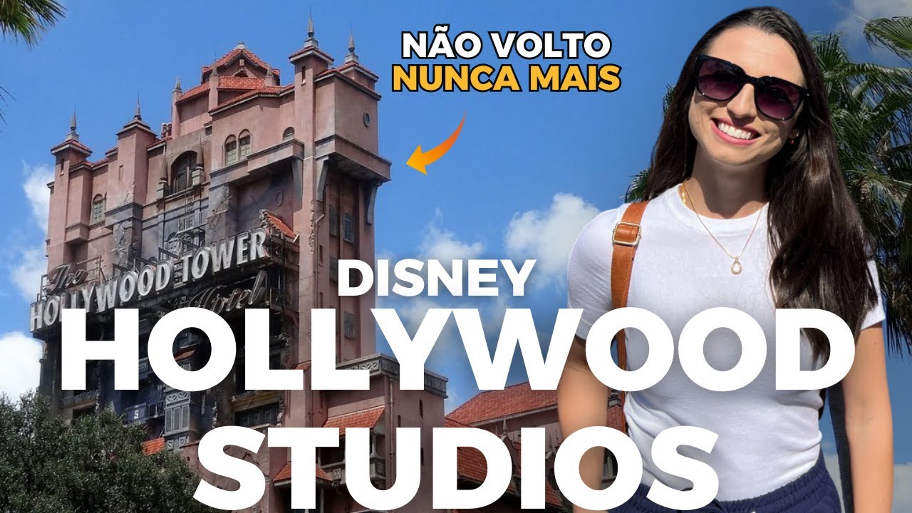 HOLLYWOOD STUDIOS ORLANDO | Roteiro COMPLETO mostrando as MELHORES ATRAÇÕES!