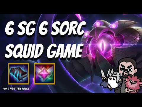 6 SG 6 Sorc Velkoz | TFT Galaxies | Teamfight Tactics