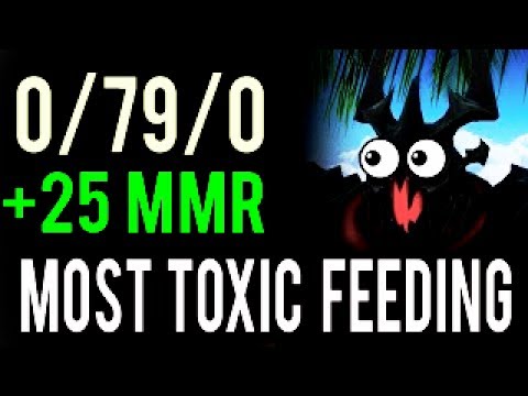 Toxic Feeding SEA Player - Tactical Feed EZ +25 MMR Dota 2