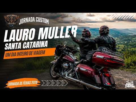 Rumo à Serra do Rio do Rastro! A Jornada de Pomerode até Lauro Müller/SC de Harley Ultra Limited