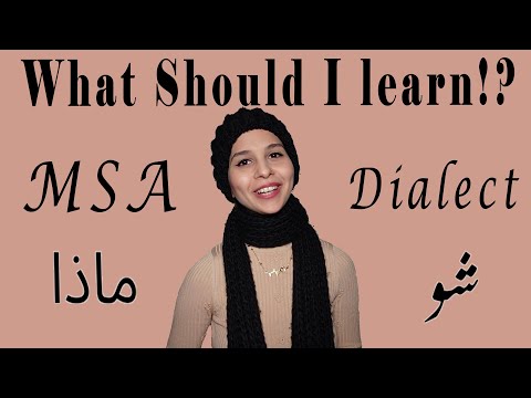 Learn MSA Arabic or Dialect?