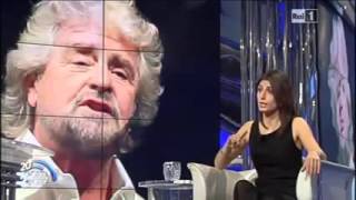 Virginia Raggi a Porta a Porta: CANDIDATO SINDACO M5S PER ROMA