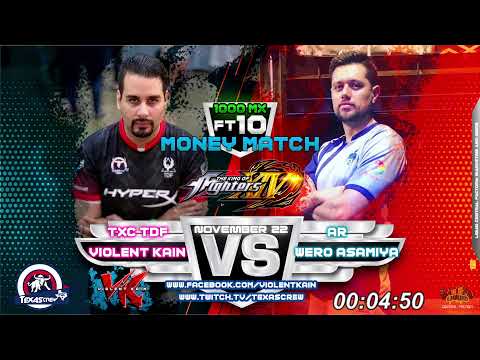 FT10 Txc TDF ViolentKain vs AR Wero Asamiya KOFXIV 06/12/2020