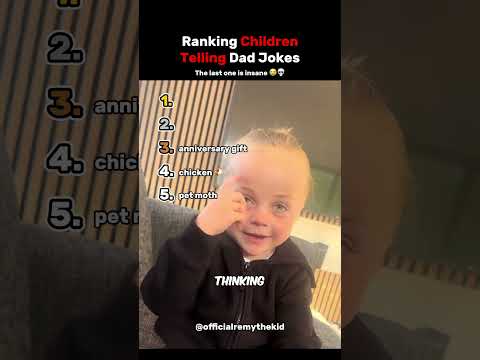 Ranking The Top 5 Children Telling Dad Jokes