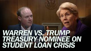 NOW THIS: Top Trump Treasury Nominee Grilled On Student Loan Default Crisis
