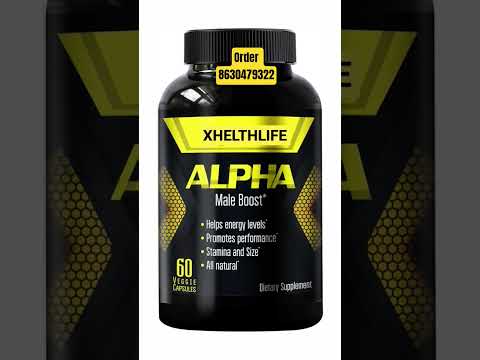 Alpha Male Booster Capsule Increase Stamina and Size