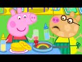 Peppa Pig Friends Make RAINBOW Pancakes Tales Full Episodes Cartoon 1 Hour