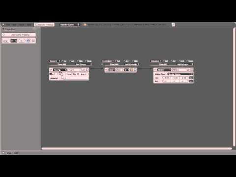 Blender 2.6 Tutorial - Game Engine Physics - Part 9