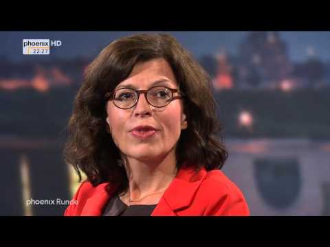 Merkel zwischen Nothilfe und Notbremse - phoenix Runde vom 16.09.2015