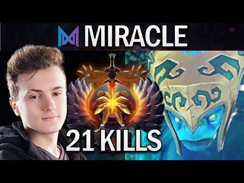 NIGMA.MIRACLE MORPHLING WITH 21 KILLS - DOTA 2 7.29 GAMEPLAY