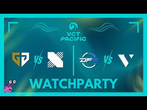 GENG vs KRX & DFM vs VL | VCT Pacific STAGE 1 #VCTWatchParty | !patreon