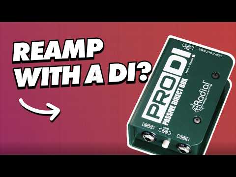 Reamp Your Guitar Signal Using Just a DI Box