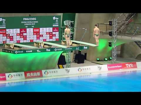 Domonic Bedgood & Maddison Keeney (AUS) - FINA/CNSG Diving World Series 2019 London