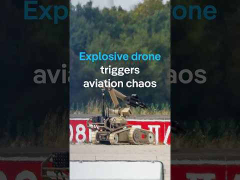 Drone security alert brings chaos to German airport | DW News