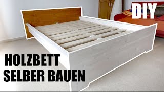 DIY Bett selber bauen unter 100€