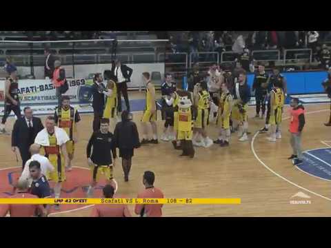 LNP Serie A2 Ovest - Scafati Vs L. Roma  108-82 dopo gara Coach Nunzi e Coach Lardo