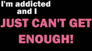 The Black Eyed Peas - &quot;Just Can&#39;t Get Enough&quot; LYRICS - 2011 Single HD