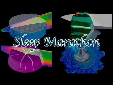 💤 1 Hour Kinetic Sand Sleep Marathon | Dark Background (No Talking)