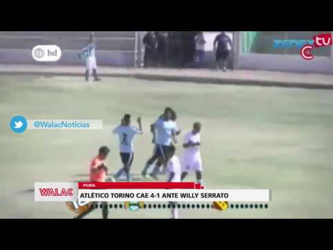 Atlético Torino cae 4-1 ante Willy Serrato