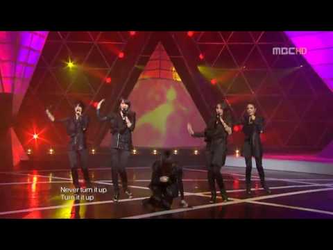 Seung Yeon(KARA) Falls  during ''Lupin'' Performance