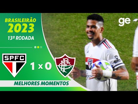 SÃO PAULO 1 X 0 FLUMINENSE | MELHORES MOMENTOS | 13ª RODADA BRASILEIRÃO 2023 | ge.globo