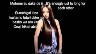 Say the Word - (remix) Namie Amuro ~ Eng. And Jap. Sub.