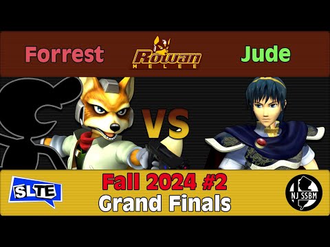 Rowan SSBM Fall 2024 #2: Forrest (Fox, G&W) Vs. Jude (Marth) - Grand Finals