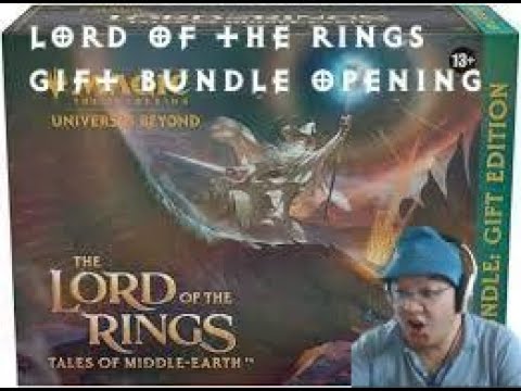 Astonishing value collector booster! Lord of the Rings Gift bundle opening #2 #magicthegathering