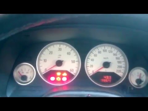 Opel Astra G 2.0 DTI (diesel) cold start (-10 C)