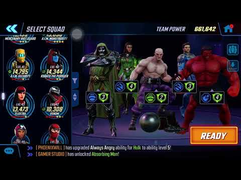 Absorbing MAN - UNLOCK and TEST/ MSF