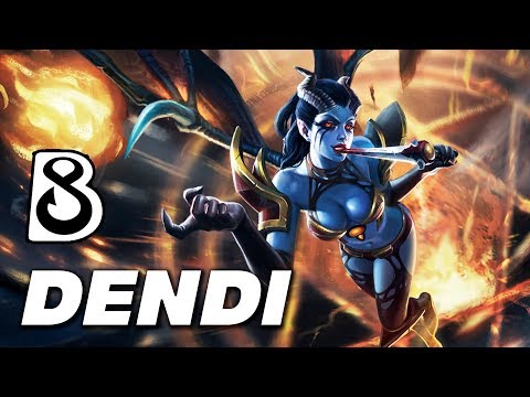 B8.Dendi Queen of Pain - Dota 2 Pro Gameplay