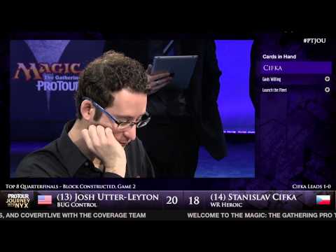 Pro Tour Journey into Nyx - Quarterfinal - Joshua Utter-Leyton vs. Stanislav Cifka