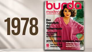 Review of the Models from Burda Moden Magazine 10/1978 | Autumn & Wint
